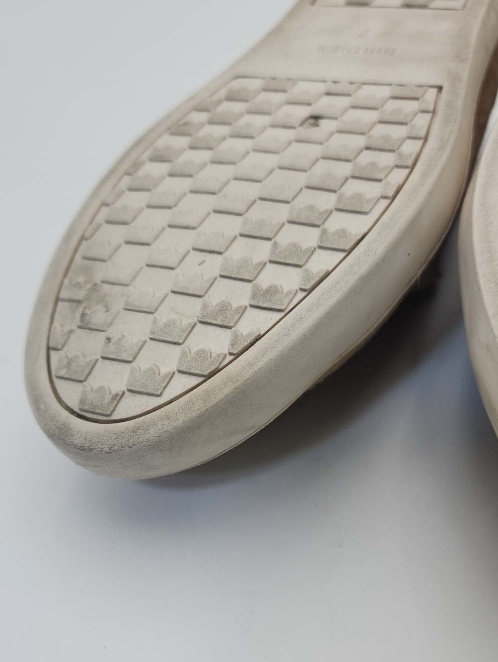 Birdies "The Swift" Tan Suede Slip-On Loafer Sneakers Size 7 - Picture 12 of 14